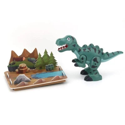 Stavebnice magnetická Tyranosaurus 3D