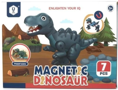 Stavebnice magnetická Tyranosaurus 3D