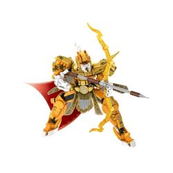 Stavebnice bojový robot 2V1 plast 344 dílků