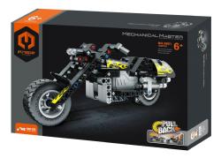 Stavebnice motorka na zpětné natažení 183 dílků