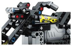 Stavebnice motorka na zpětné natažení 183 dílků