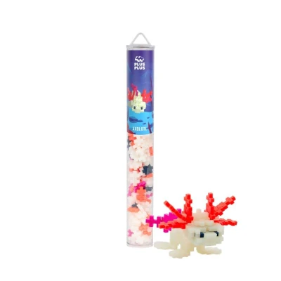 (stavebnice) Plus-Plus Axolotl (100 ks) v tubě plast