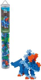 (stavebnice) Plus-Plus Dino Triceratops 2D/3D set 100 dílků v tubě plast (stavebnice) Plus-Plus Dino Triceratops 2D/3D set 100 dílků v tubě plast