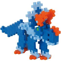 (stavebnice) Plus-Plus Dino Triceratops 2D/3D set 100 dílků v tubě plast