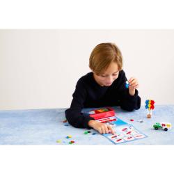 (stavebnice) Plus-Plus Doprava 125 ks Skládej podle čísel