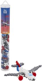 (stavebnice) Plus-Plus Letadlo 2D/3D set 100 dílků v tubě plast