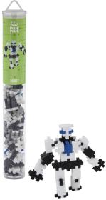 (stavebnice) Plus-Plus Robot 2D/3D set 100 dílků v tubě plast (stavebnice) Plus-Plus Robot 2D/3D set 100 dílků v tubě plast