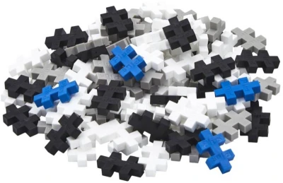 (stavebnice) Plus-Plus Robot 2D/3D set 100 dílků v tubě plast