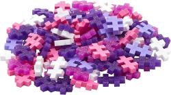 (stavebnice) Plus-Plus Třpytky 2D/3D set 100 dílků v tubě plast