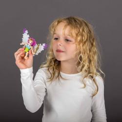 (stavebnice) Plus-Plus Víla 2D/3D set 100 dílků v tubě plast