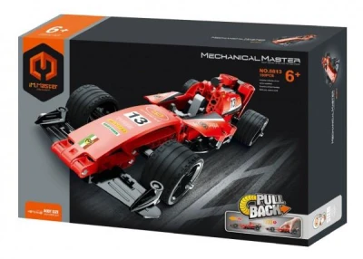 Stavebnice závodní auto Formule 198 dílků