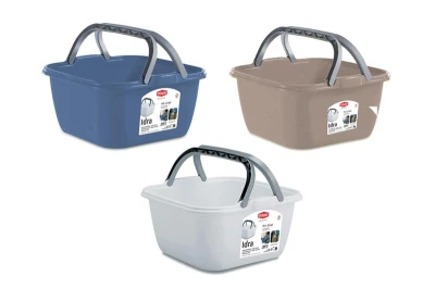 Stefanplast Dřez čtverec IDRA 35cm (13l) s uchy PH mix barev Stefanplast Dřez čtverec IDRA 35cm (13l) s uchy PH mix barev