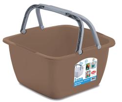 Stefanplast Dřez čtverec LUNA 40cm (18,5l) s uchy PH mix barev