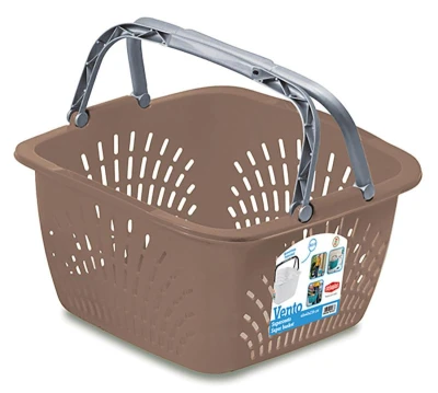 Stefanplast Košík VENTO 2 držadla 40x40x23cm PH mix barev, nosnost 15kg
