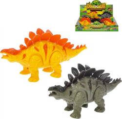 Stegosaurus 21cm chodící ještěr dino na baterie Světlo Zvuk 2 barvy plast Stegosaurus 21cm chodící ještěr dino na baterie Světlo Zvuk 2 barvy plast