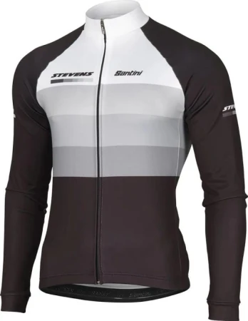 Stevens Aero Equipe Bílo/černý Dlouhý Rukáv dres Stevens Aero Equipe Bílo/černý Dlouhý Rukáv dres