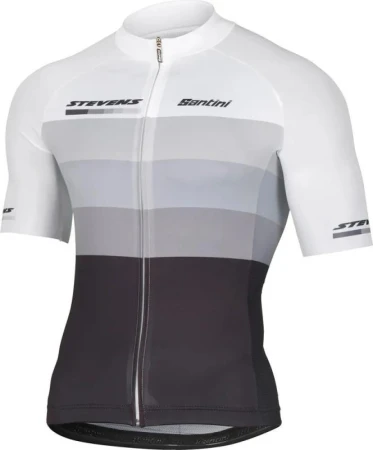Stevens Aero Equipe Bílo/černý Krátký Rukáv dres Stevens Aero Equipe Bílo/černý Krátký Rukáv dres
