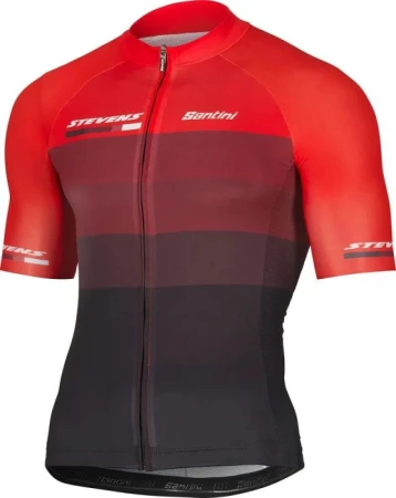 Stevens Aero Equipe červeno/černý Krátký Rukáv dres Stevens Aero Equipe červeno/černý Krátký Rukáv dres
