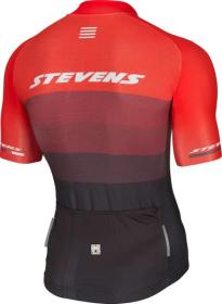Stevens Aero Equipe červeno/černý Krátký Rukáv dres POUZE XXL (VÝPRODEJ)