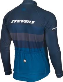 Stevens Aero Equipe Tmavě Modrý Dlouhý Rukáv dres