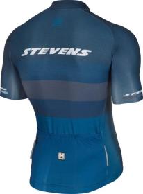 Stevens Aero Equipe Tmavě Modrý Krátký Rukáv dres POUZE M (VÝPRODEJ)