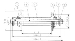 Stevens Camino mostík stv-3-15 pre montáž blatníka bicykla
