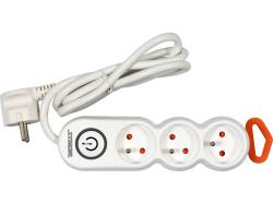 Sthor Kabel prodlužovací kancelářský 1,5 m 3 zásuvky Sthor Kabel prodlužovací kancelářský 1,5 m 3 zásuvky