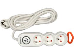 Sthor Kabel prodlužovací kancelářský 3 m 3 zásuvky Sthor Kabel prodlužovací kancelářský 3 m 3 zásuvky