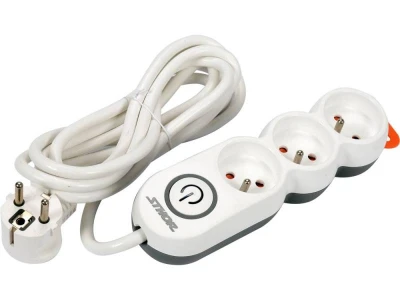 Sthor Kabel prodlužovací kancelářský 3 m 3 zásuvky