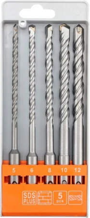 Sthor Sada vrtáků do betonu SDS+ 5 ks S4 160 mm Sthor Sada vrtáků do betonu SDS+ 5 ks S4 160 mm