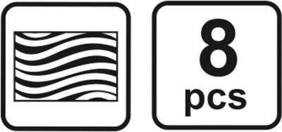 Sthor Sada vrtáků do dřeva 8 ks box