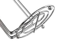 Stojan na WC papír 60cm s držákem Cr