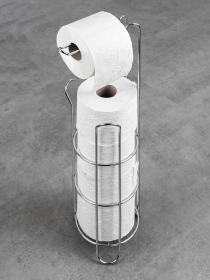 Stojan na WC papír 60cm s držákem Cr