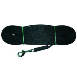 Stopovačka popruh černá šířka 20 mm, délka 12 m