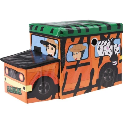 Storage Solutions Úložný box a sedák z MDF safari