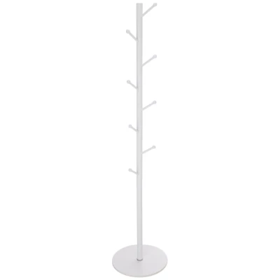 Storage Solutions Věšák na kabáty, průměr 40 × výška 175 cm bílá
