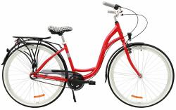 Storm Barcelona 28 3sp. rám 17 palců červené city kolo Storm Barcelona 28 3sp. rám 17 palců červené city kolo