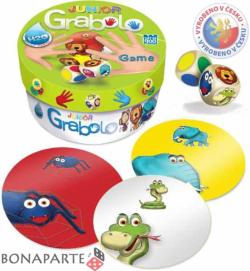 STRAGOO Hra Grabolo junior (voděodolné karty H2O) (společenská hra)