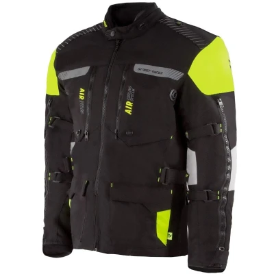 Street Racer Bunda na motorku ALL Season černo-fluo žlutá + sleva 400,- na příslušenství Street Racer Bunda na motorku ALL Season černo-fluo žlutá + sleva 400,- na příslušenství