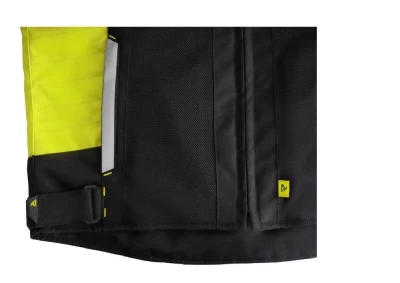 Street Racer Bunda na motorku Evans Air černo-fluo žlutá + sleva 300,- na příslušenství