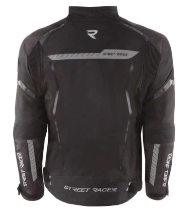 Street Racer Bunda na motorku Flex černá + sleva 300,- na příslušenství
