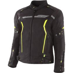 Street Racer Bunda na motorku Flex čierno-fluo žltá + zľava 12 € na príslušenstvo Street Racer Bunda na motorku Flex čierno-fluo žltá + zľava 12 € na príslušenstvo