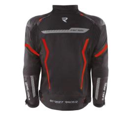 Street Racer Bunda na motorku Flex EVO černo-červená