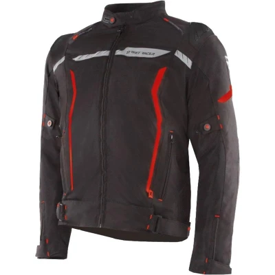 Street Racer Bunda na motorku Flex EVO černo-červená Street Racer Bunda na motorku Flex EVO černo-červená