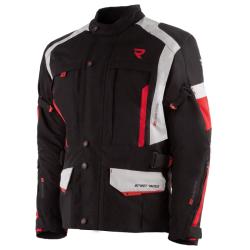 Street Racer Bunda na motorku Hilax čierno-sedo-červená + zľava 16 € na príslušenstvo Street Racer Bunda na motorku Hilax čierno-sedo-červená + zľava 16 € na príslušenstvo