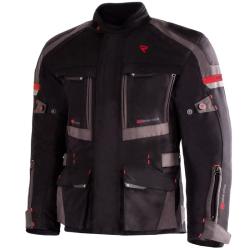 Street Racer Bunda na motorku Rocket čierno-sedo-červená + zľava 400,- na príslušenstvo Street Racer Bunda na motorku Rocket čierno-sedo-červená + zľava 400,- na príslušenstvo