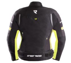 Street Racer Dámská bunda na motorku Betty II Air černo-fluo žlutá + sleva 300,- na příslušenství