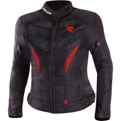 Street Racer Dámská bunda na motorku Rose Air černo-červená + sleva 300,- na příslušenství Street Racer Dámská bunda na motorku Rose Air černo-červená + sleva 300,- na příslušenství