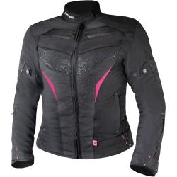 Street Racer Dámska bunda na motorku Rose čierno-ružová + zľava 16 € na príslušenstvo Street Racer Dámska bunda na motorku Rose čierno-ružová + zľava 16 € na príslušenstvo