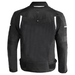 Street Racer Evans Air černá bunda na motorku + sleva 300,- na příslušenství